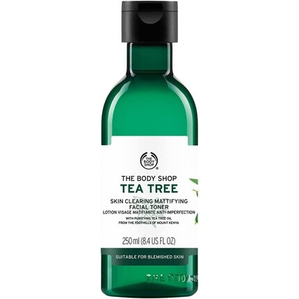 

Очищающий матирующий тоник для кожи Tea Tree 25 мл, The Body Shop, Серый