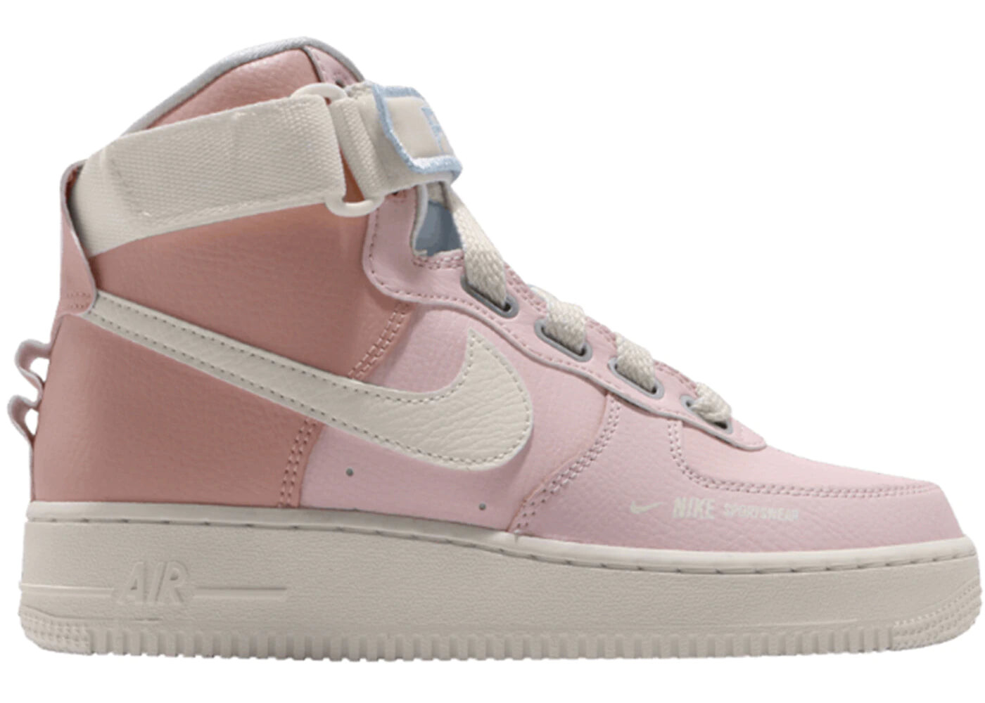 

Кроссовки Nike Air Force 1 High Utility Force is Female, розовый