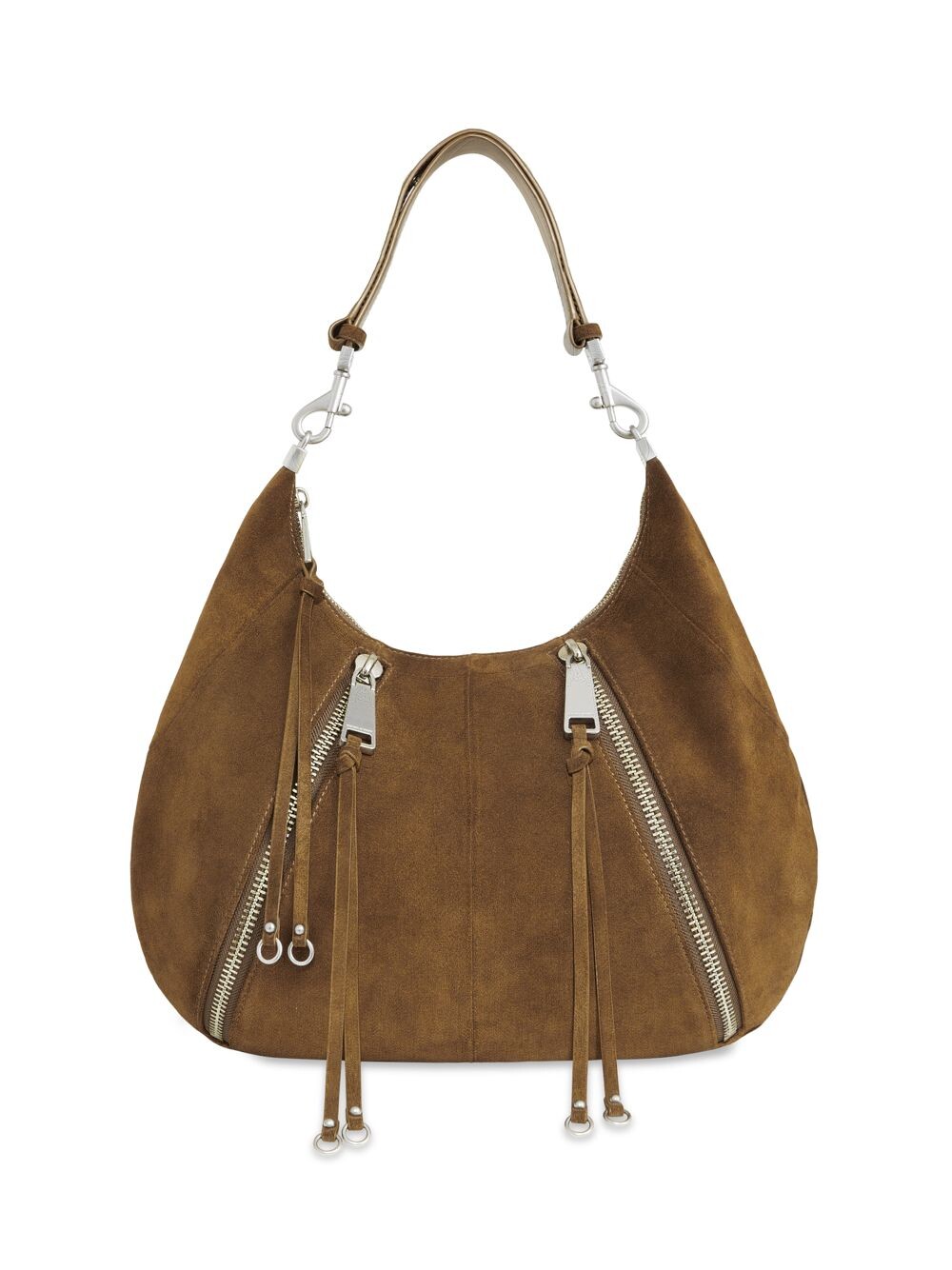 

Замшевая сумка-хобо Mab Croissant Rebecca Minkoff