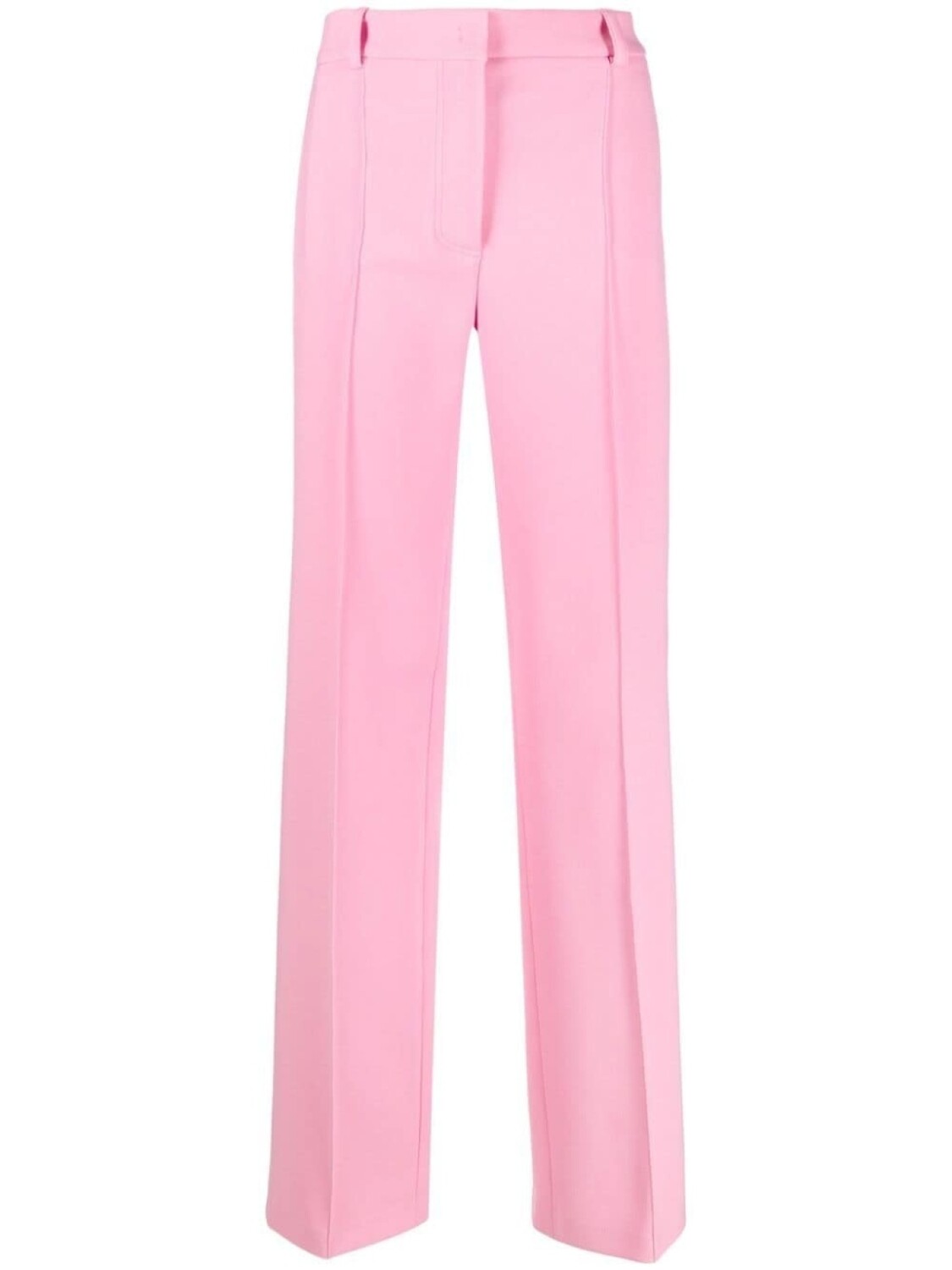 

Blumarine прямые брюки с завышенной талией, розовый