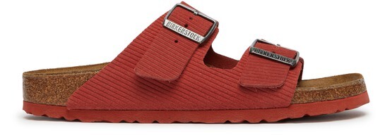 

Вельветовые сандалии на плоской подошве Arizona VL Birkenstock