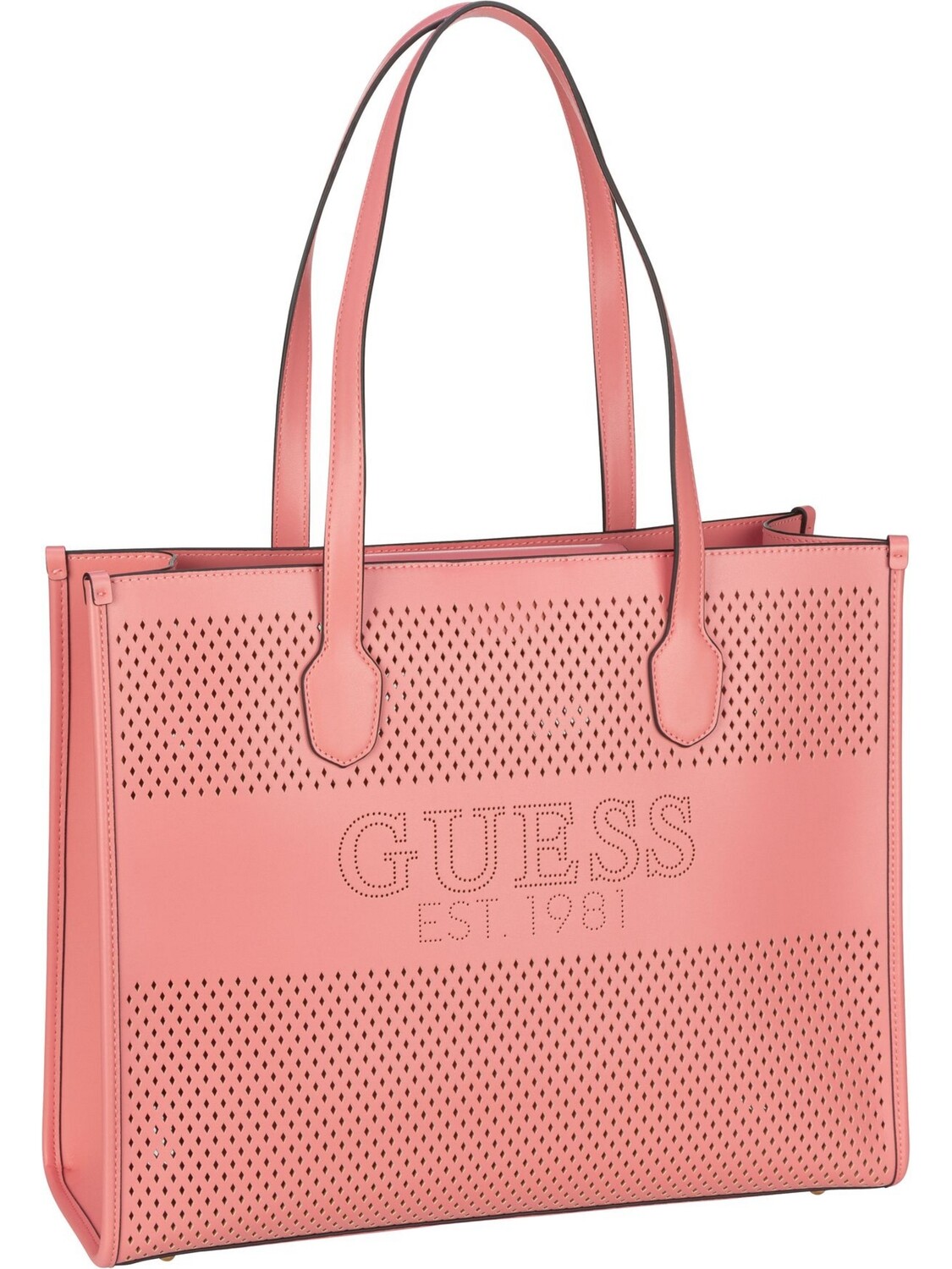 

Сумка шоппер Guess Katey Tote WH, розовый