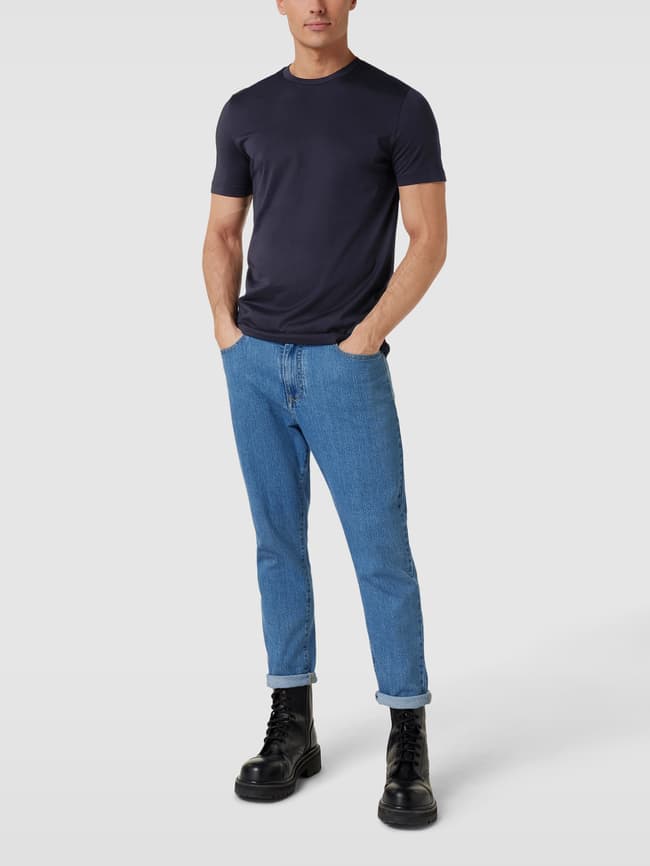 футболка с круглым вырезом Christian Berg, темно-синий цена и фото