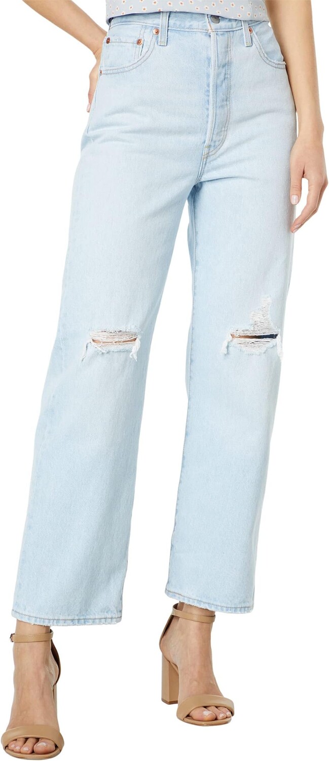

Джинсы Ribcage Straight Ankle Levi's, цвет Ojai Up