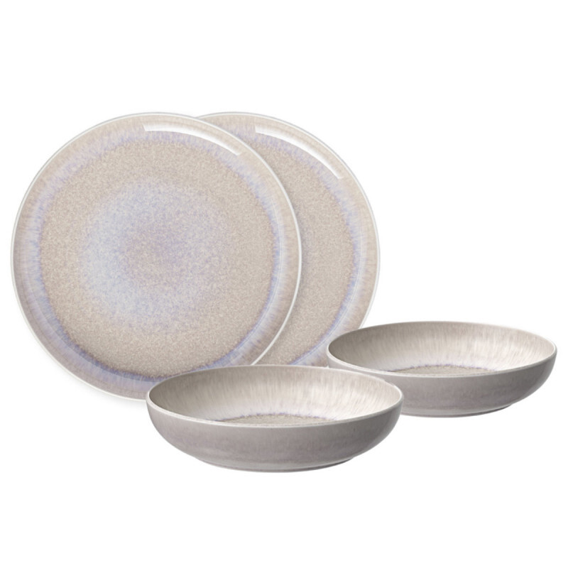 

Столовый набор Perlemor Sand, 4 шт like. by Villeroy & Boch, бежевый