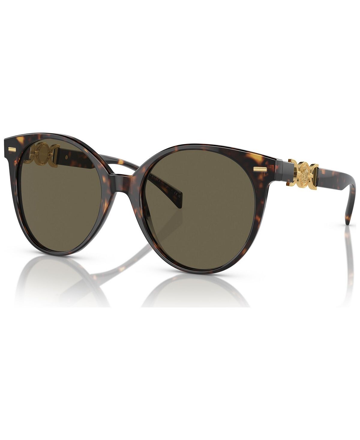 

Женские солнцезащитные очки с низкой перемычкой, VE4442F Versace