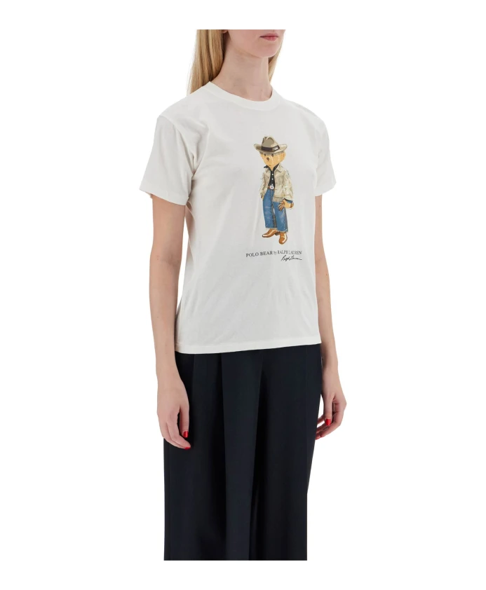 

Футболка Polo Bear с круглым вырезом Polo Ralph Lauren, белый