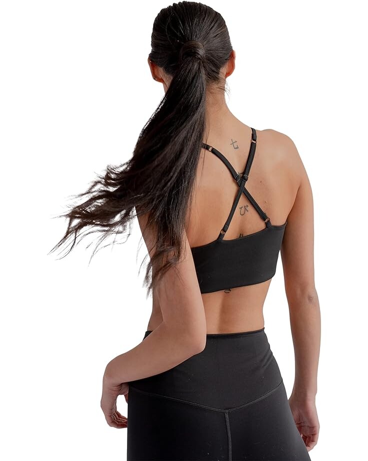 

Бюстгальтер girlfriend collective Float Juliet Bra, черный