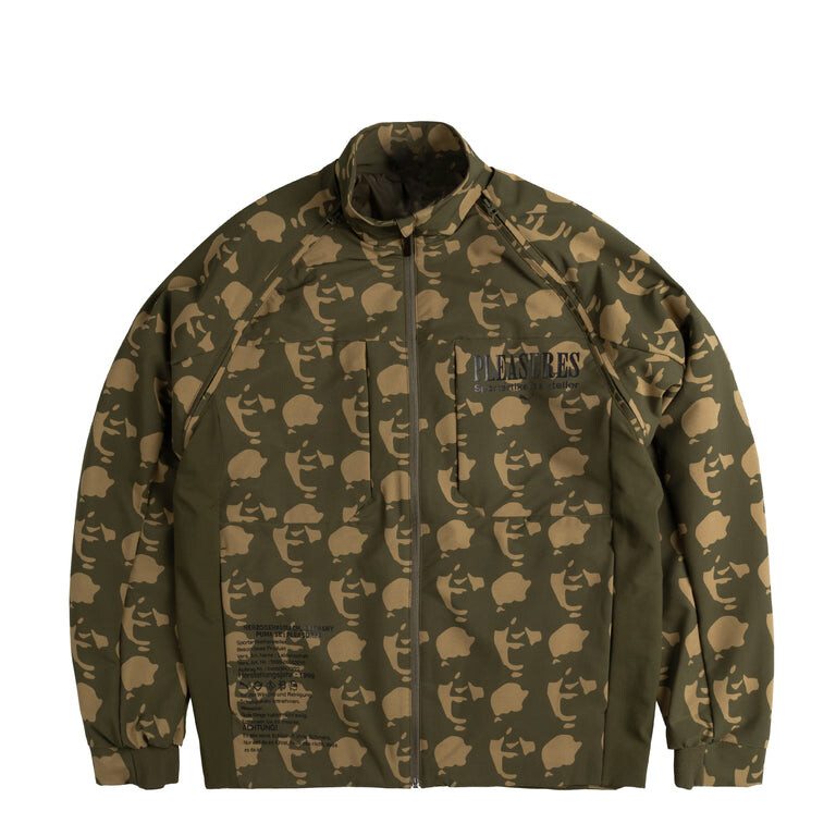 

Куртка X Pleasures Zip-Off Jacket Puma, коричневый