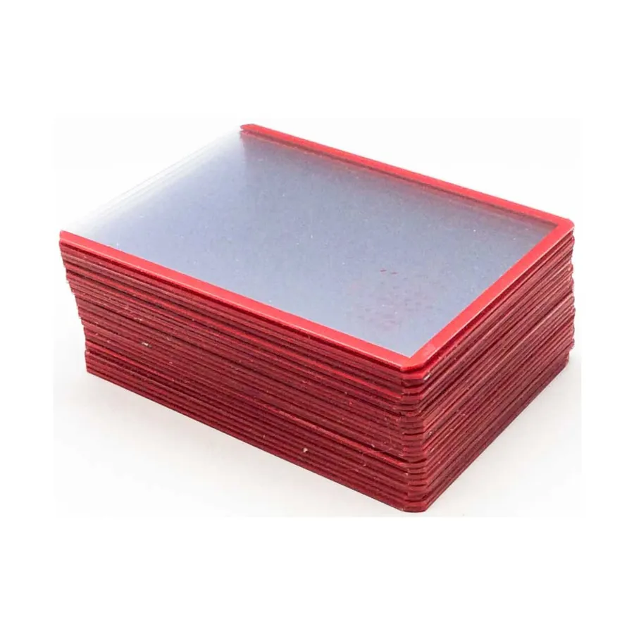 

Верхний погрузчик - 3,5x5 - Красный, Card Sleeves (BCW Supplies)