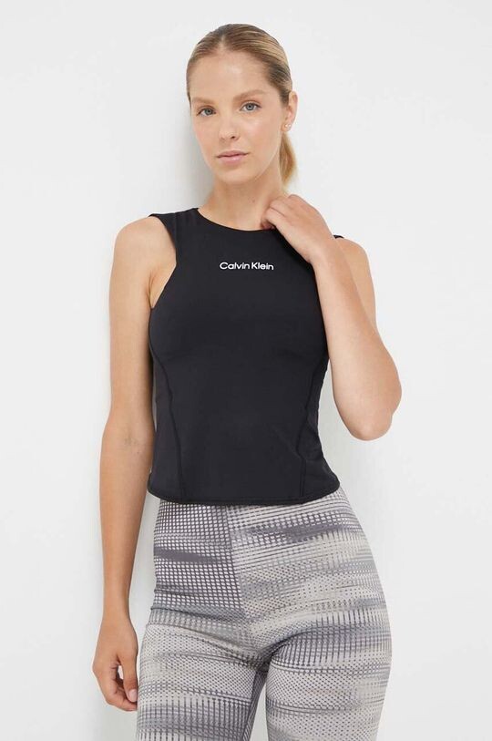 

Тренировочный топ Calvin Klein Performance, черный