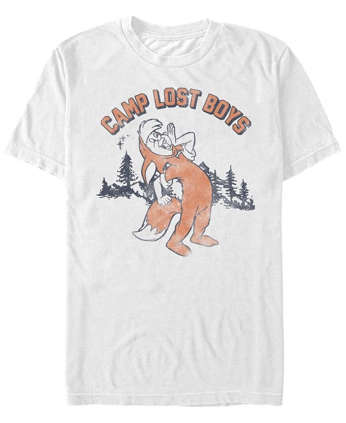 

Мужская футболка Camp Lost Boys с короткими рукавами и круглым вырезом Fifth Sun, белый