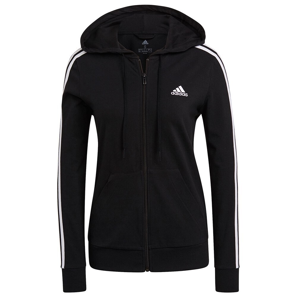 

Толстовка adidas Sportswear 3 Stripes SJ Full Zip, черный