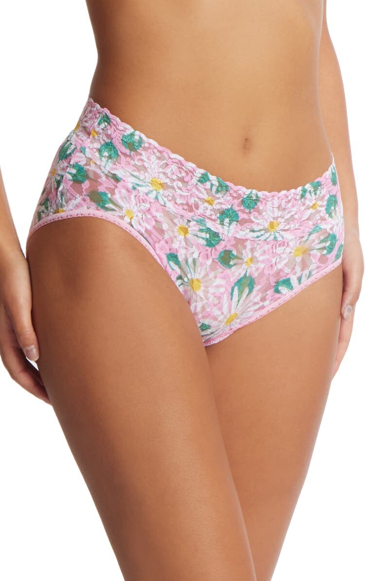 

Кружевные трусы с принтом HANKY PANKY