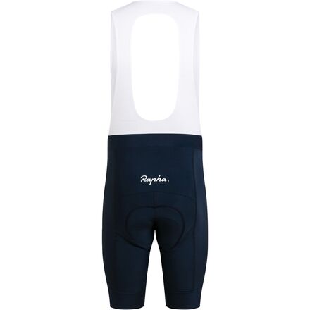 Короткие шорты Core Bib мужские Rapha, темно-синий/белый