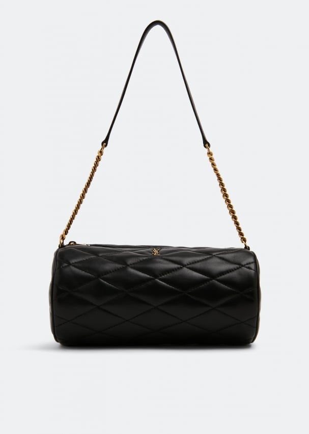 

Сумка SAINT LAURENT Sade small round tube bag, черный