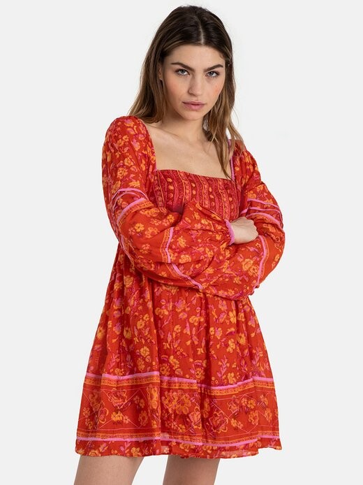 

Платье бесконечного дня Free People, красный