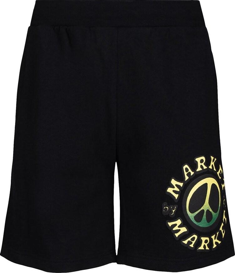 

Спортивные шорты Market Cali Lock Gradient Sweatshorts 'Black Overdye', черный