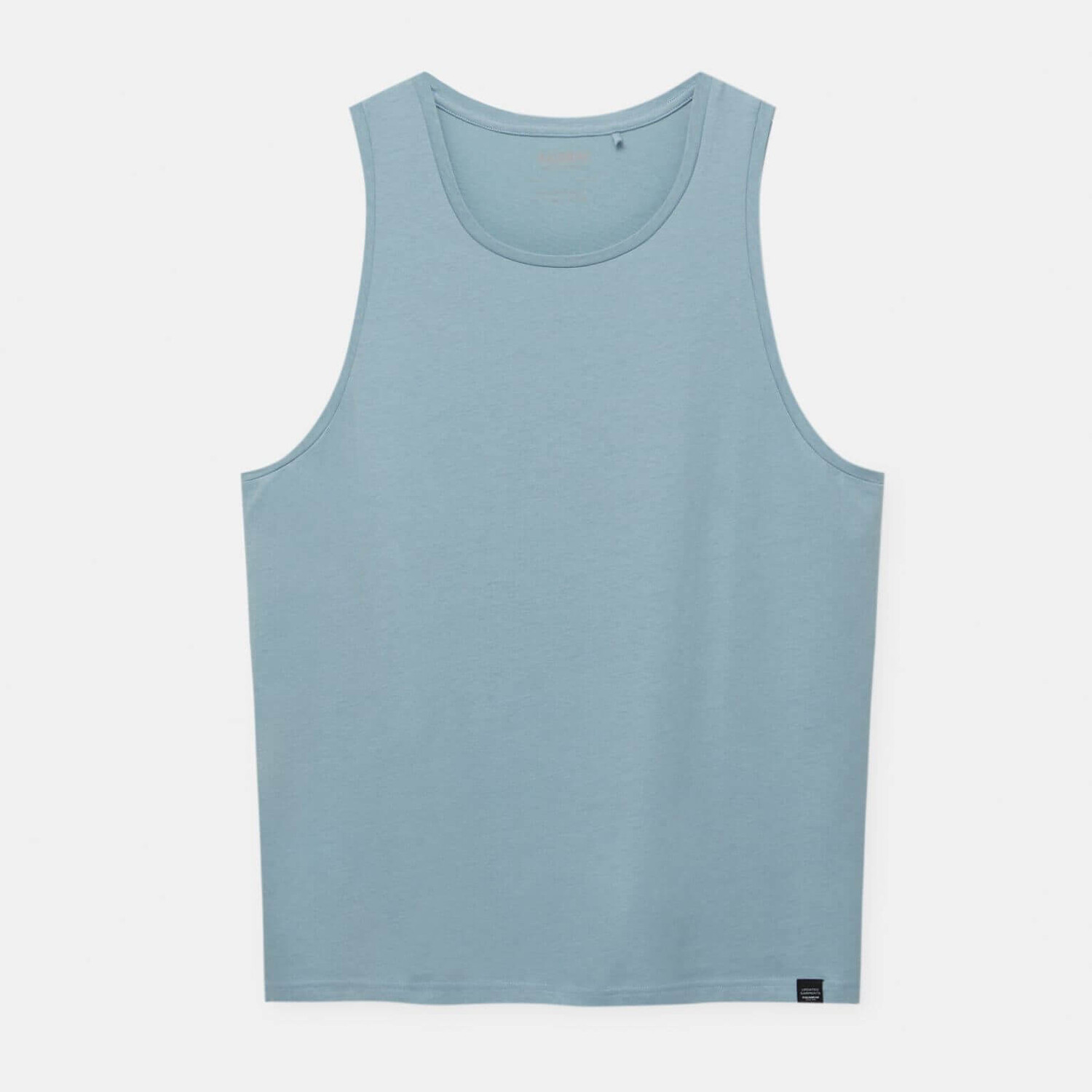 

Майка Pull&Bear Basic Tank, голубой