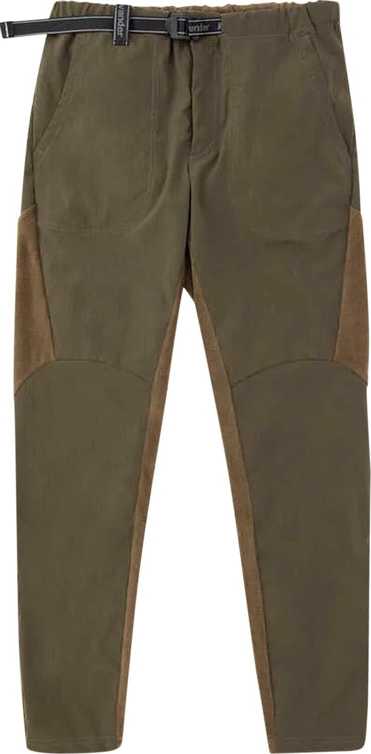 

Брюки And Wander Fleece Base Pants 'Khaki', коричневый