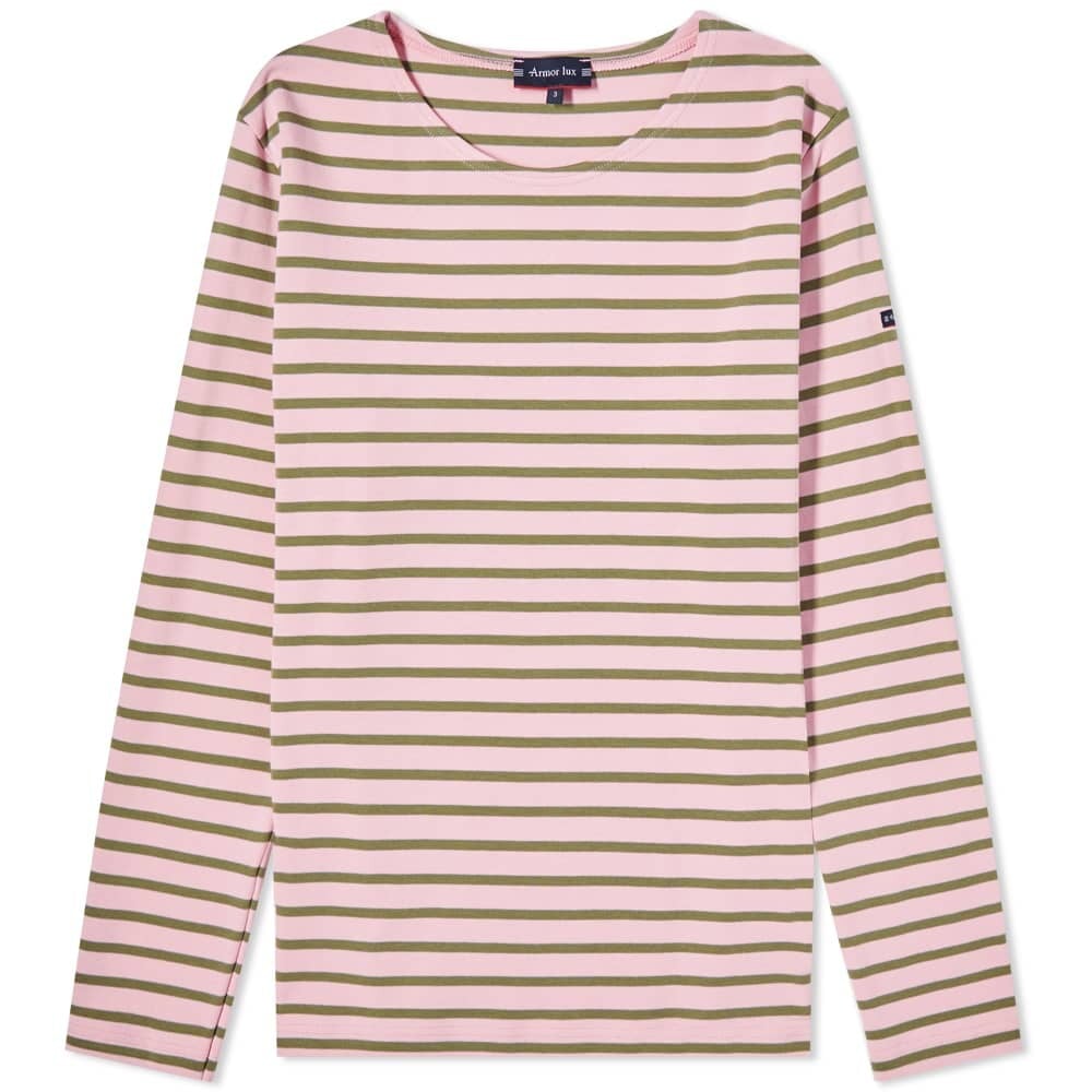 

Футболка Armor-Lux Long Sleeve Breton Tee