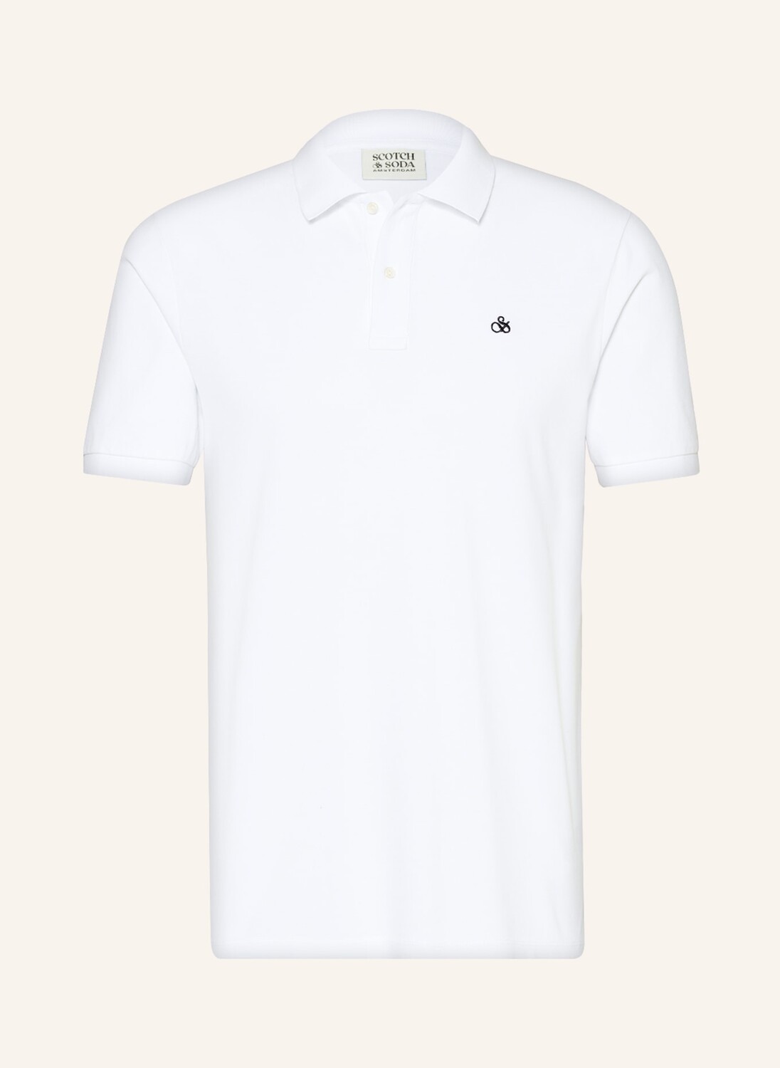 

Рубашка поло SCOTCH & SODA Piqué, белый