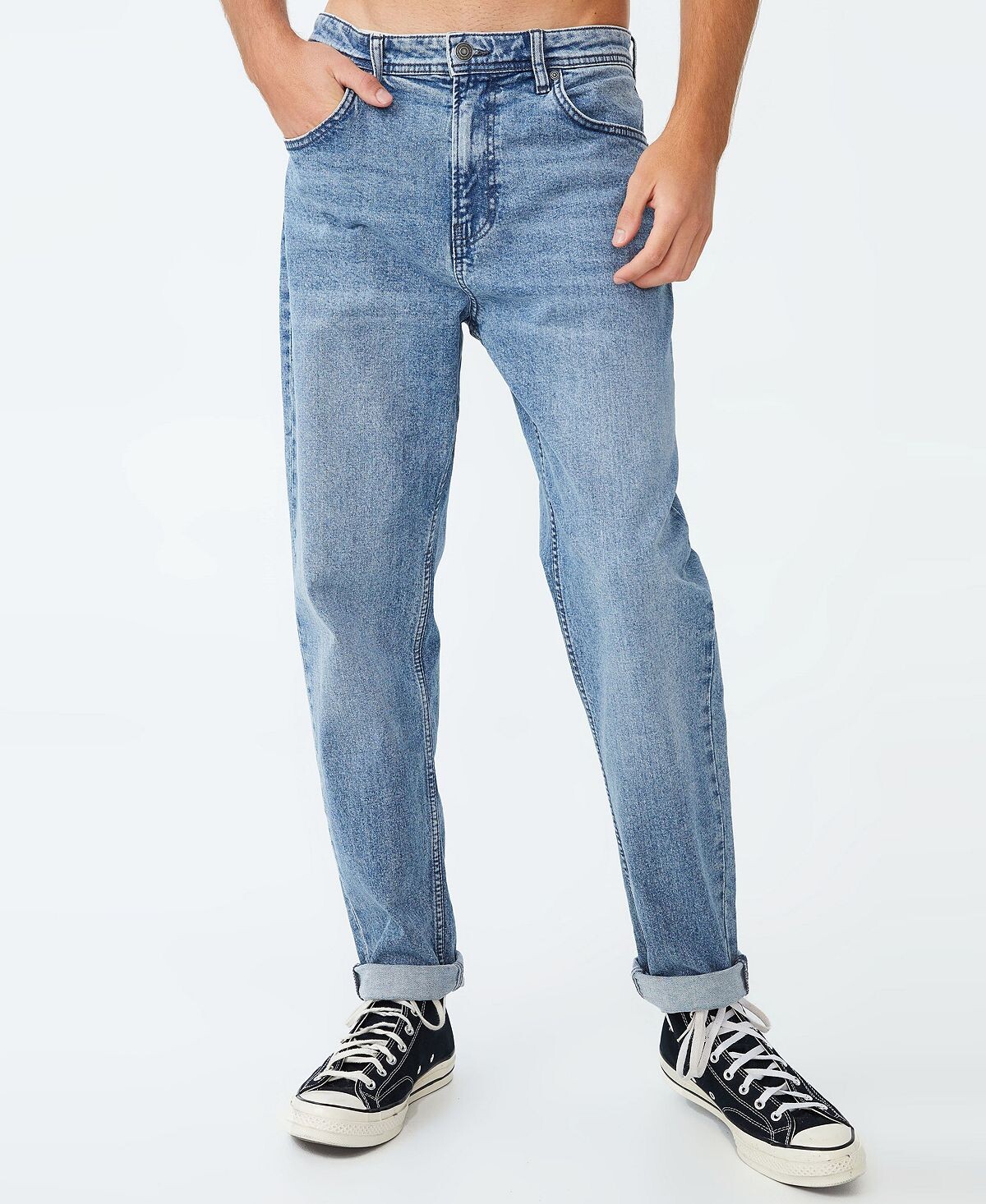 

Мужские свободные зауженные джинсы COTTON ON, мульти