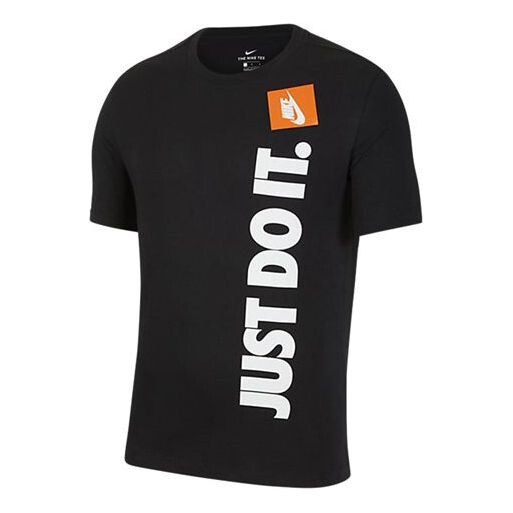 

Футболка Nike Alphabet Large Logo Sports Short Sleeve Black, Черный