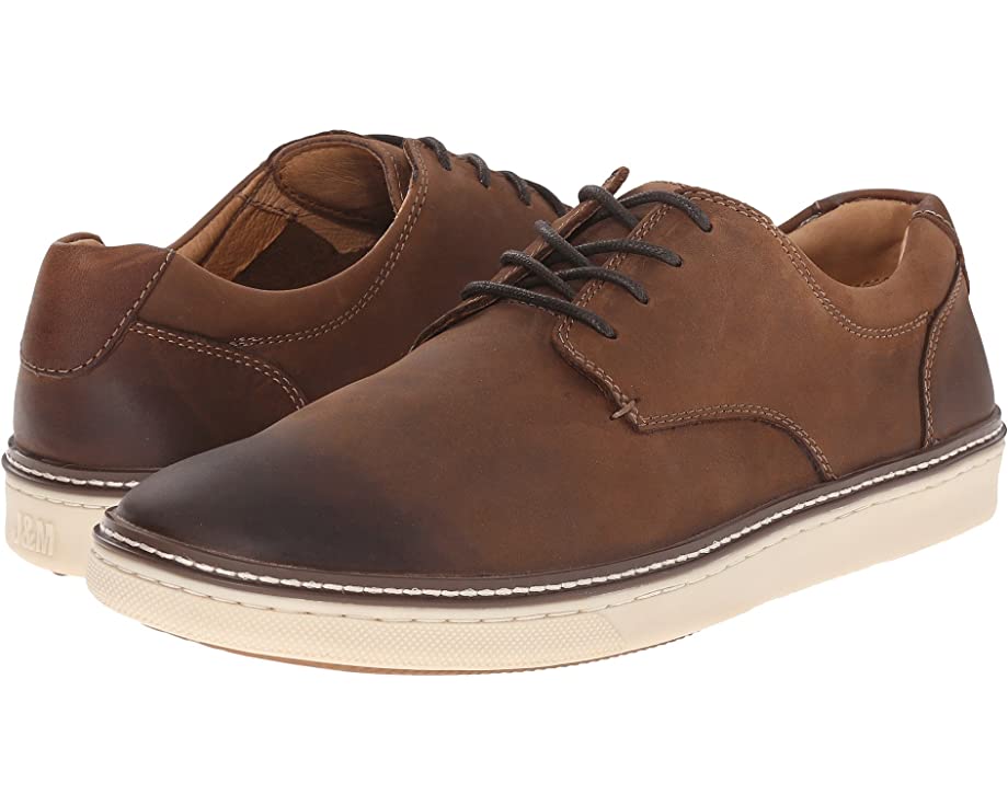 кроссовки johnston Кроссовки McGuffey Casual Plain Toe Sneaker Johnston & Murphy, коричневый