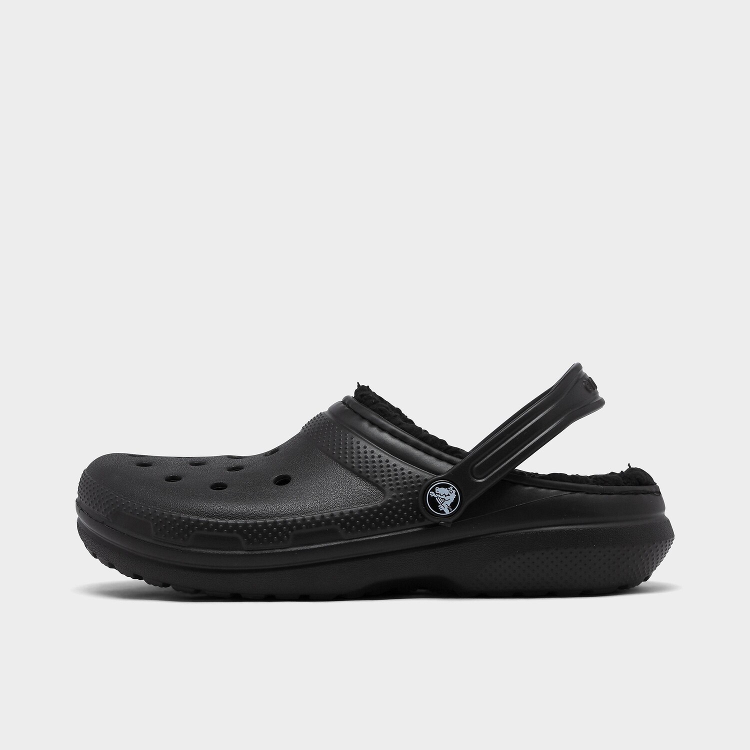 

Классические сабо на подкладке из кроксов для больших детей Crocs, черный