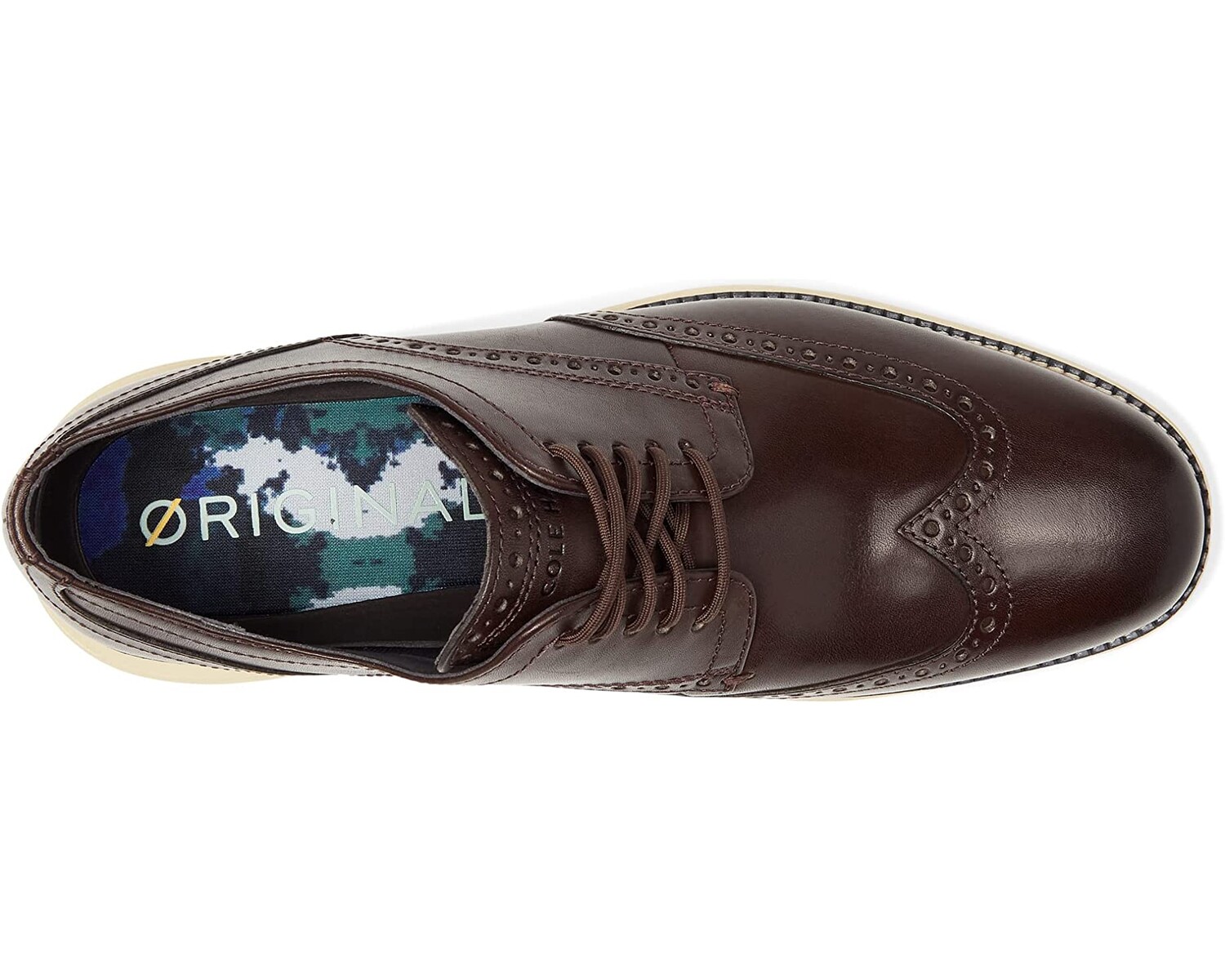 

Оксфорды Original Grand Wing Tip Oxford Cole Haan, темный шоколад