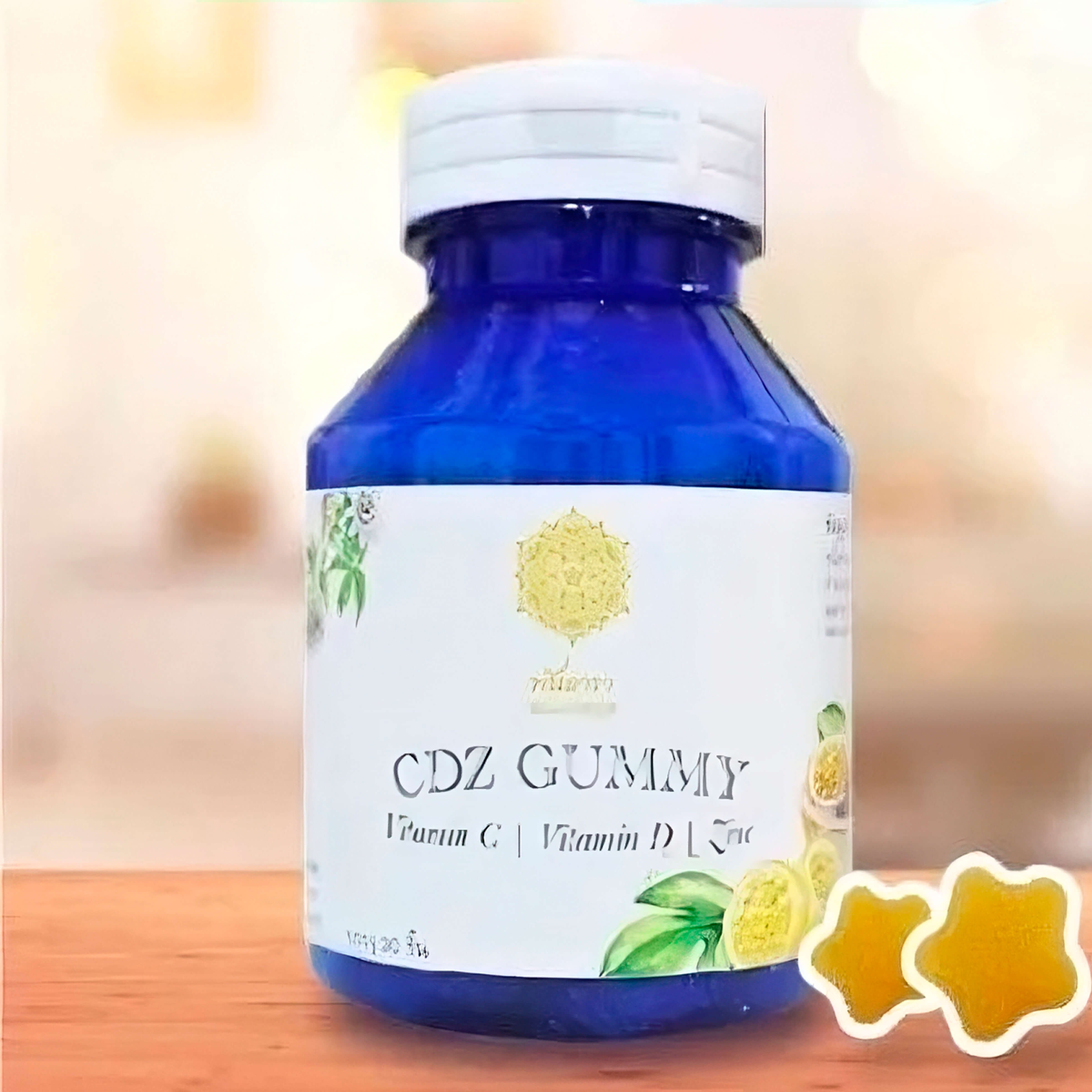 Пищевая добавка Жевательные мармеладки для повышения иммунитета Bhandara CDZ Gummy, 30 штук пищевая добавка zand для иммунитета с цинком и витамином d3 60 таблеток