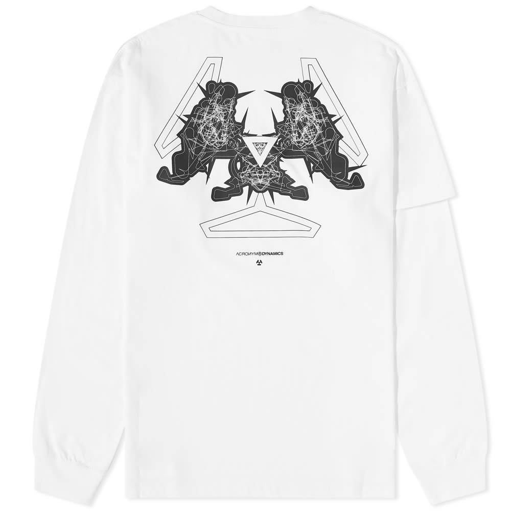 

Футболка Acronym 100% Organic Cotton Long Sleeve T-shirt, Белый