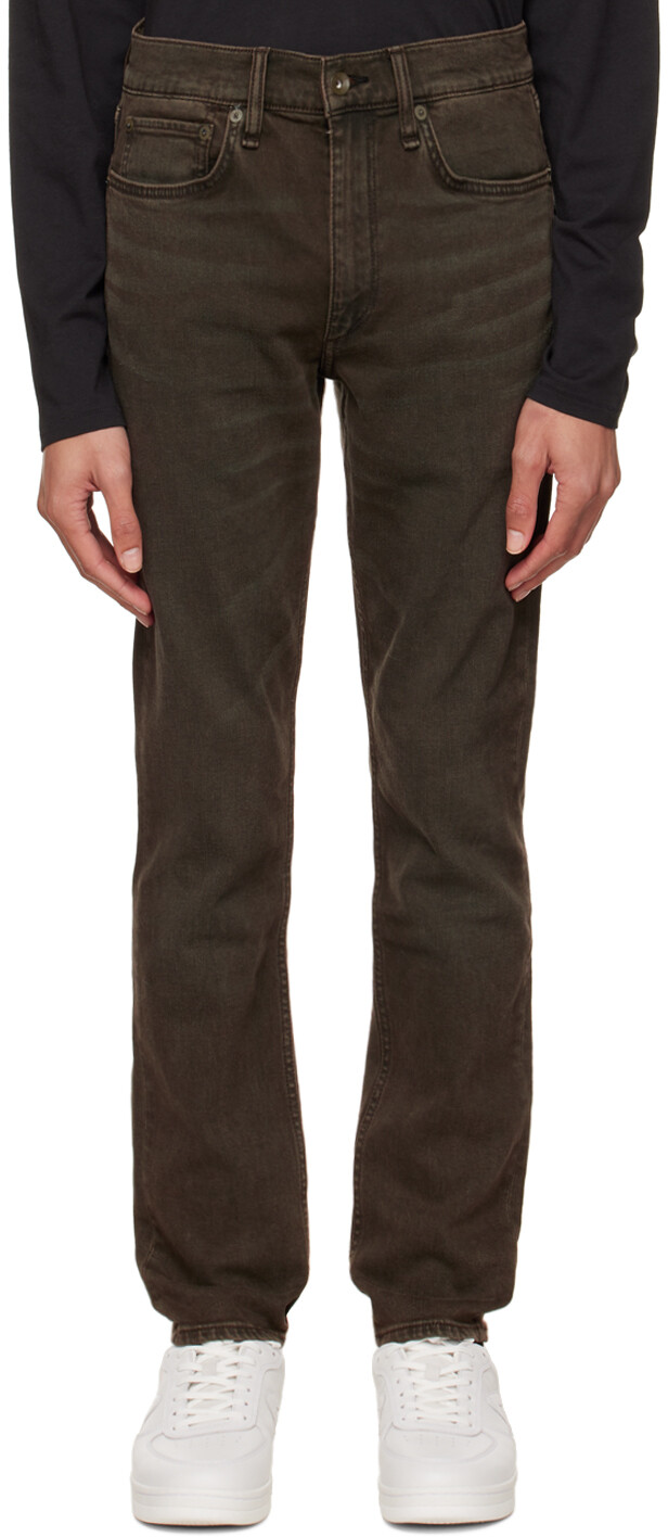 

Коричневые джинсы скинни 2 скинни rag & bone