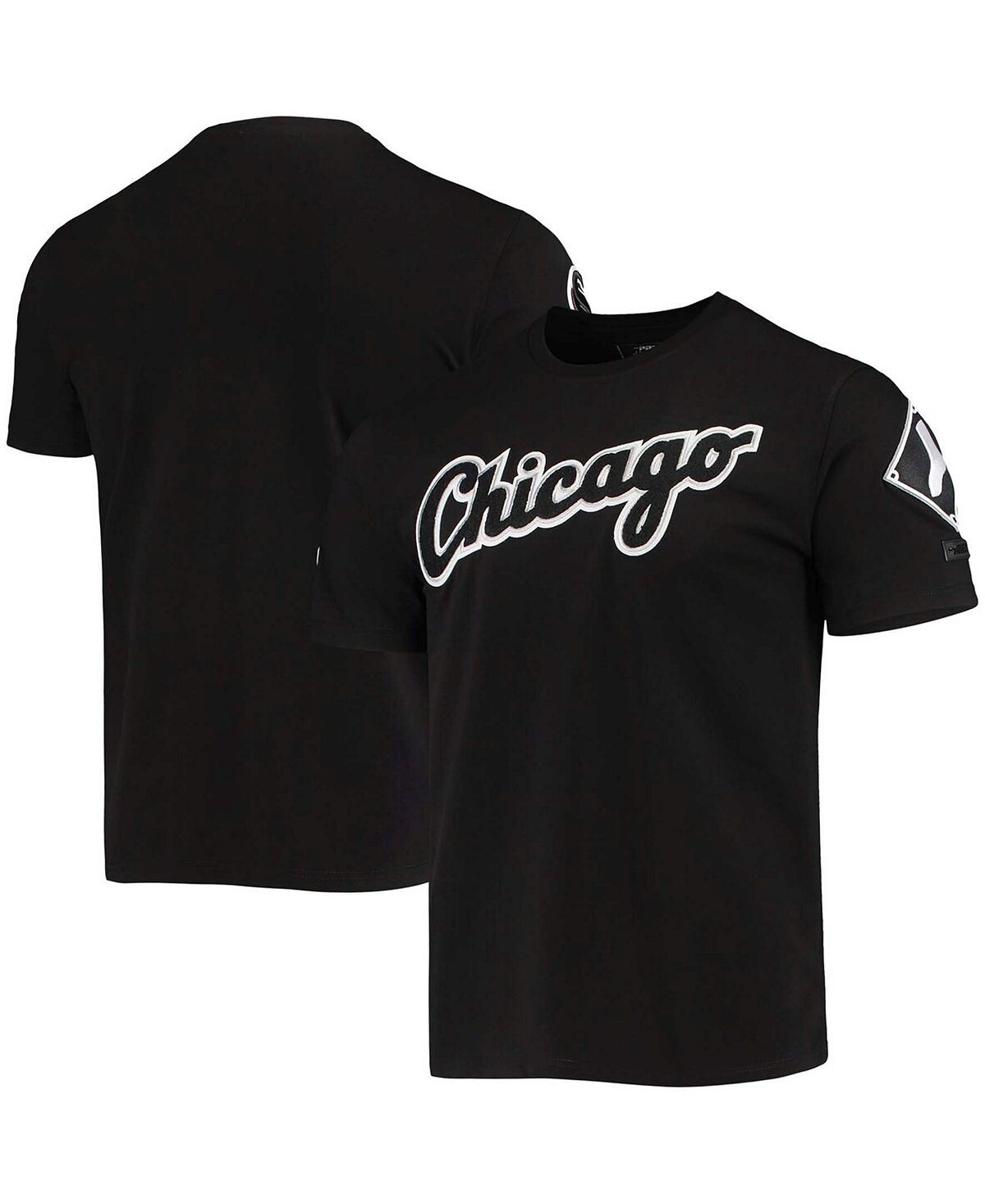 

Мужская черная футболка с логотипом команды chicago white sox team Pro Standard, черный