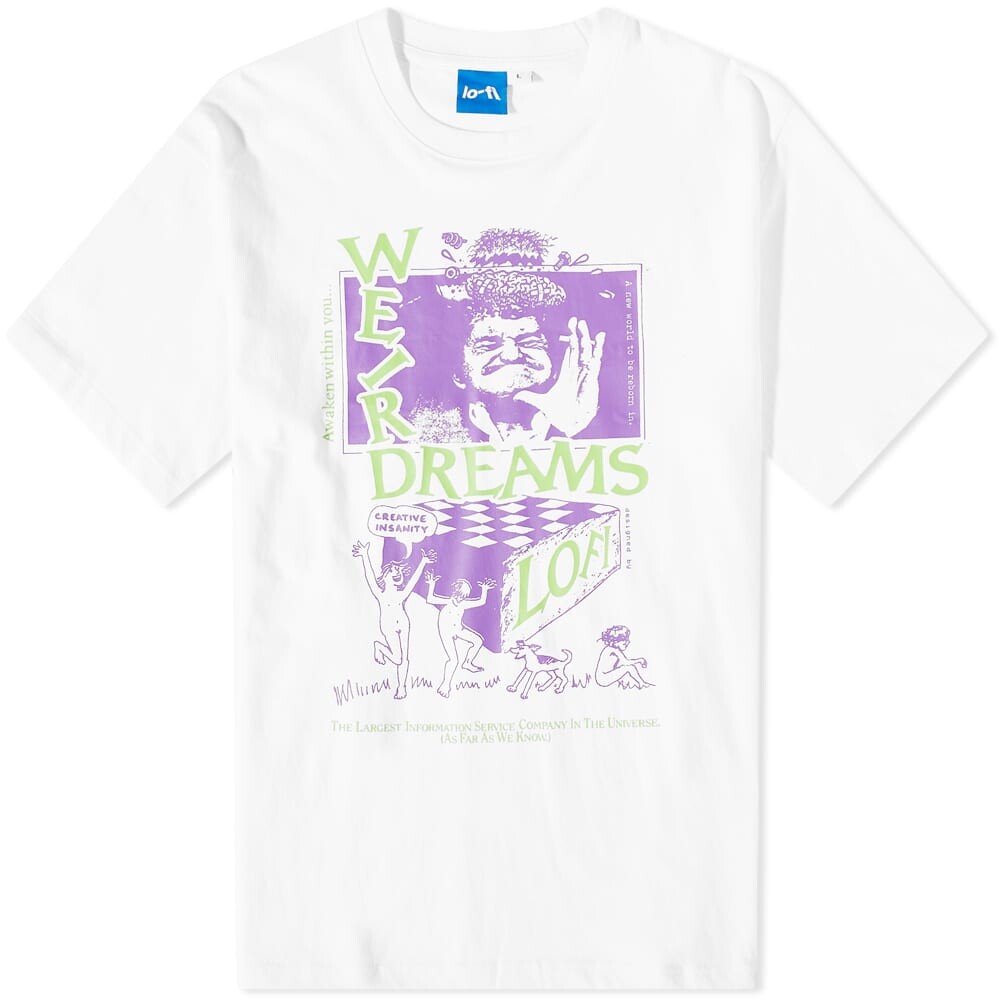 

Футболка Lo-Fi Weird Dreams Tee, Белый
