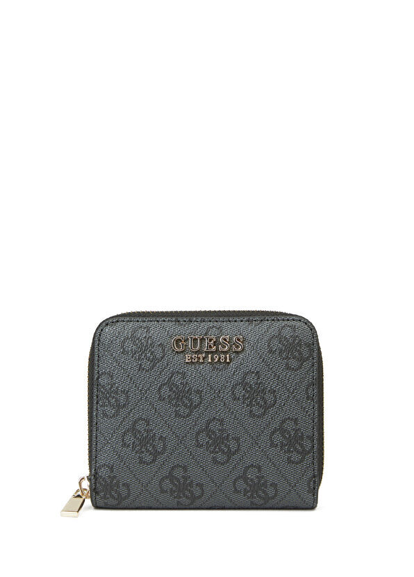 

Женский кошелек с логотипом Laurel Guess, антрацит
