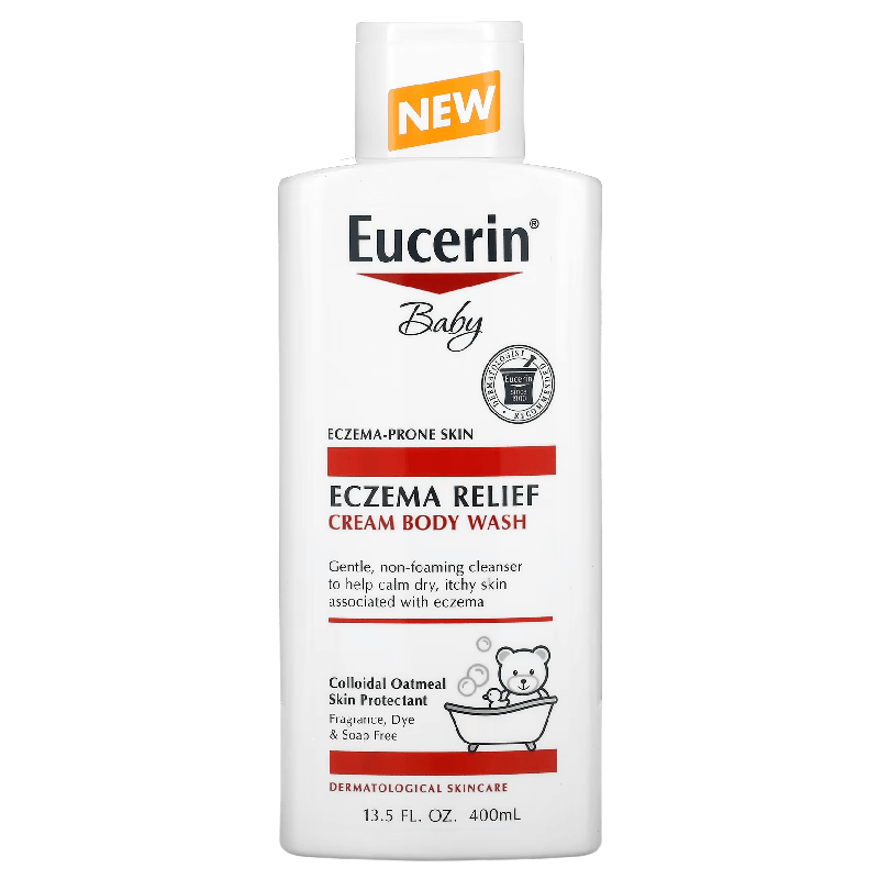 Крем-гель для душа Eucerin Eczema Relief Baby, 400 мл - фото