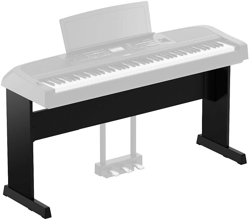 цена Yamaha L300B Мебельная подставка для взвешенного цифрового пианино DGX670B, черная L300B Furniture Stand for DGX670B Weighted Digital Piiano,