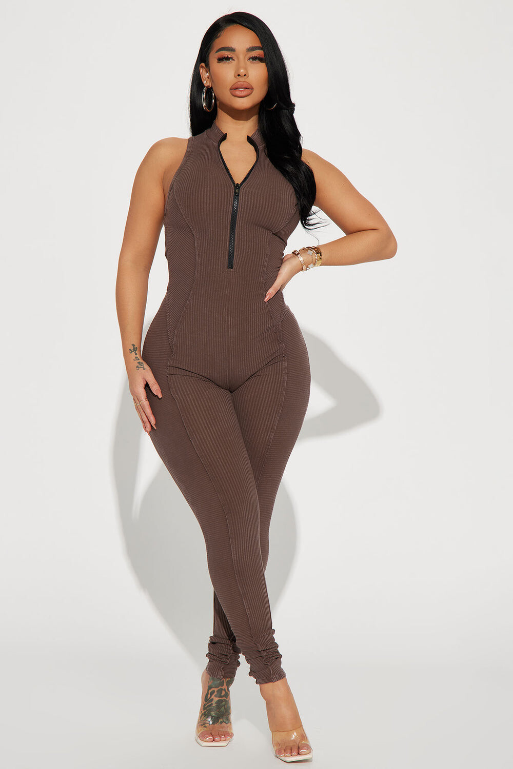 

Комбинезон Fashion Nova P2402JC44FN, коричневый