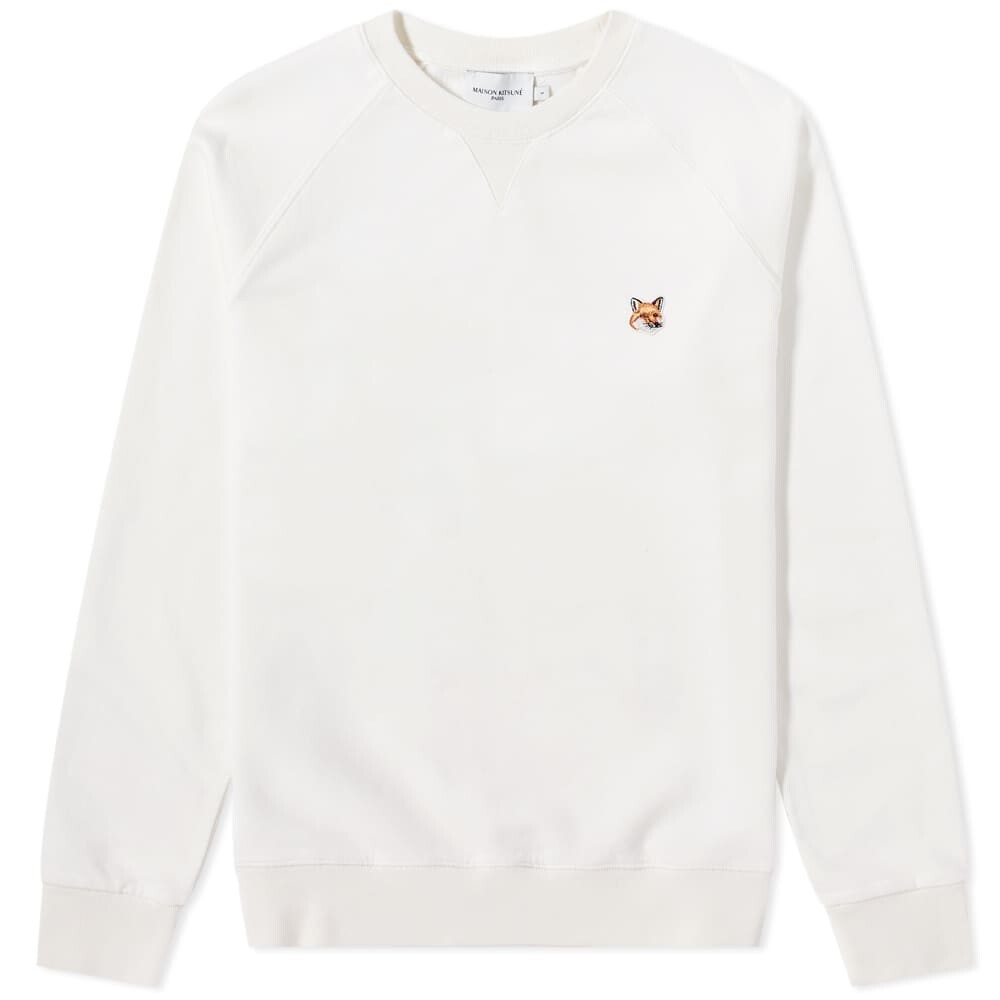 

Толстовка Maison Kitsuné Fox Head Patch Classic Sweat, Белый