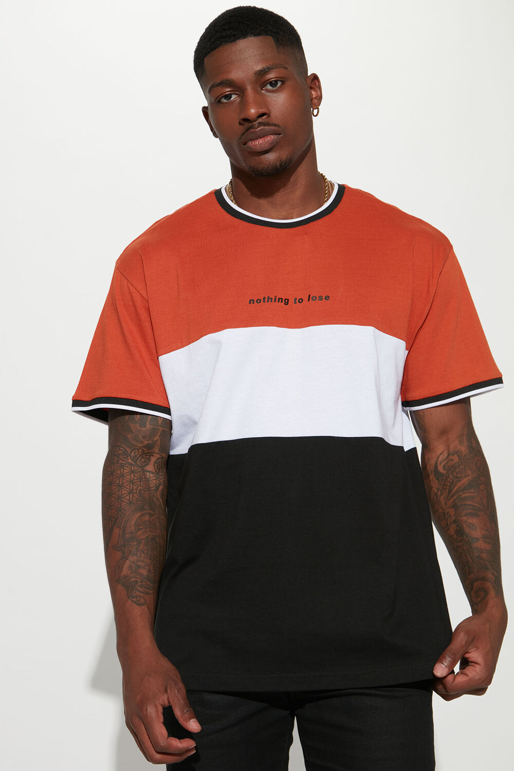 

Футболка Fashion Nova CKTS7663, разноцветный