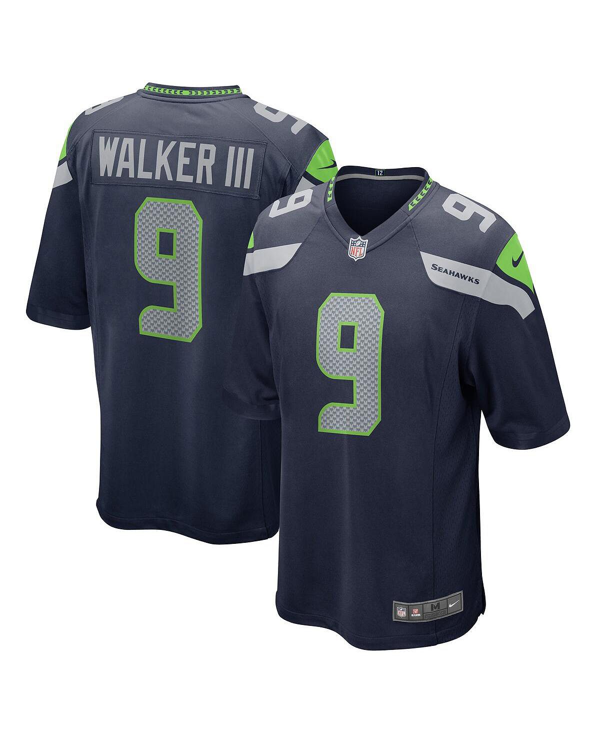 Мужская футболка kenneth walker iii college navy seattle seahawks 2022 nfl  draft pick player game jersey Nike, мульти – купить с доставкой из-за  рубежа через платформу «CDEK.Shopping»