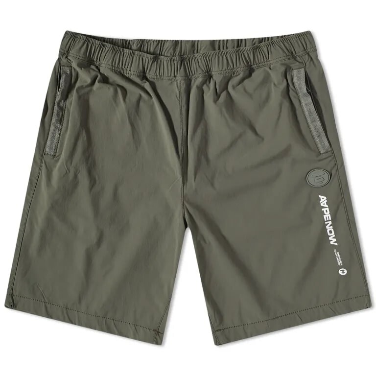

Шорты Aape Now Badge Nylon, серый