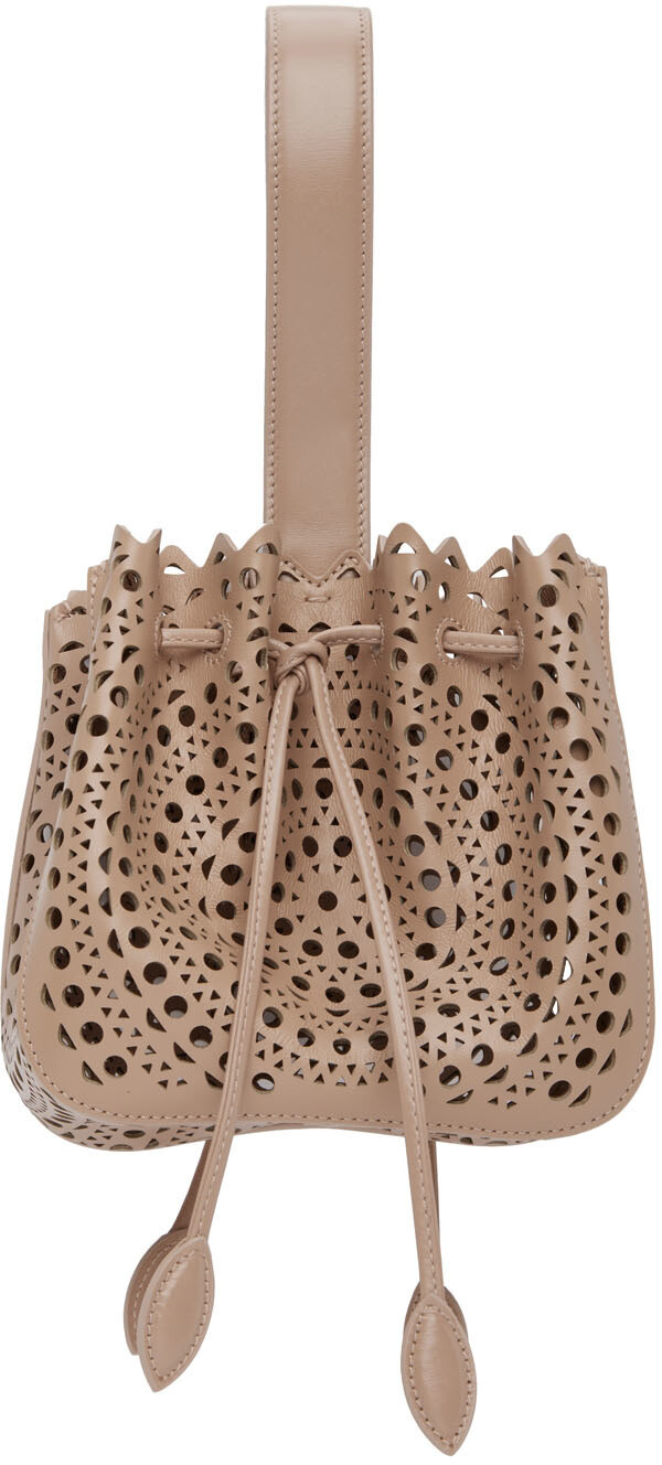 

Бежевая сумка Rose Marie 16 с верхней ручкой ALAÏA, Бежевый