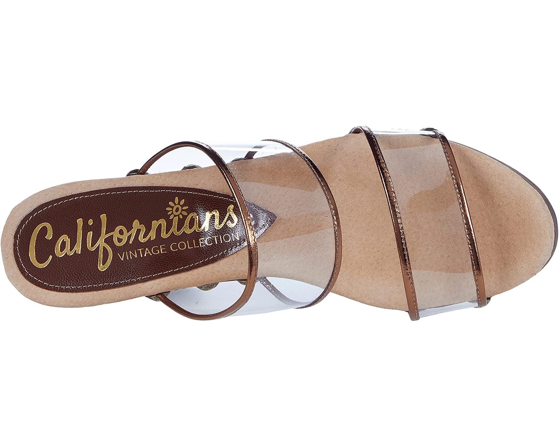 Туфли на каблуках Delilah Californians, бронза