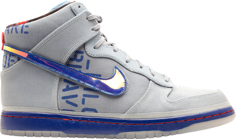 Кроссовки Nike Dunk Hi Premium Qs 'Galaxy', синий - фото