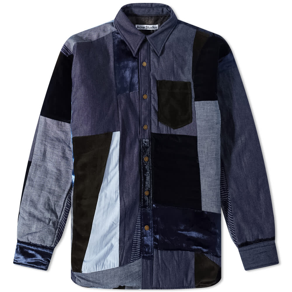 

Джинсовая куртка Otito в технике пэчворк Acne Studios