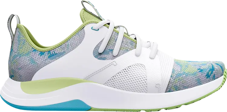 

Кроссовки Under Armour Wmns Charged Breathe Lace TR White Pale Olive, белый