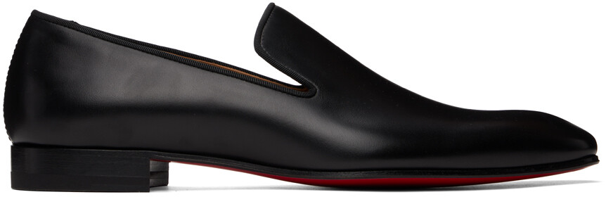 

Черные лоферы с одуванчиками Christian Louboutin, Черный